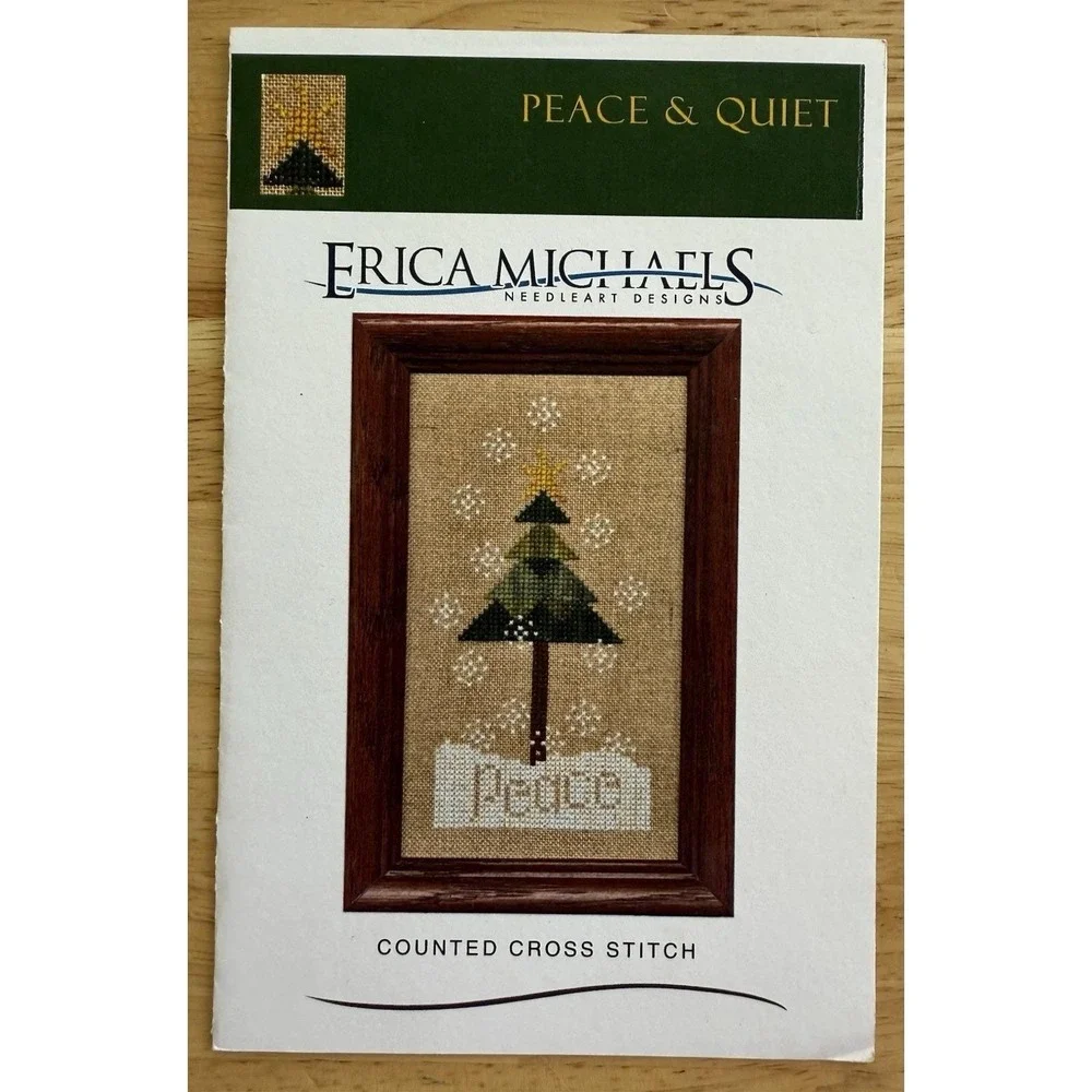 Erica Michaels Needleart Design PEACE‎ & QUIET Counted Cross Stitch Chart